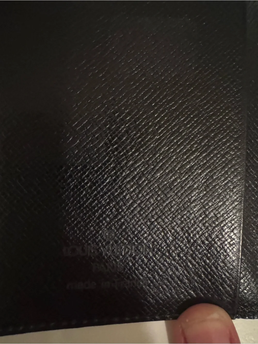 Louis Vuitton Blue Epi Leather Snap Card Wallet
